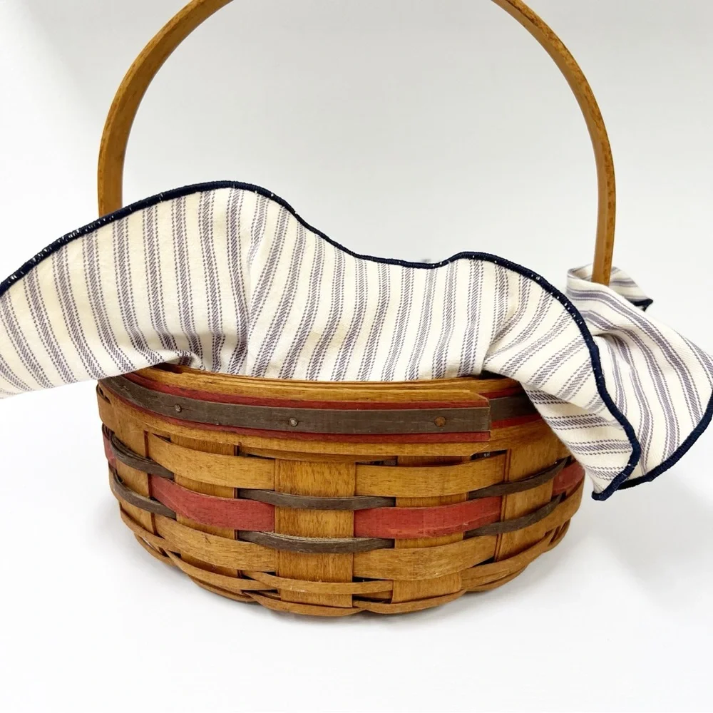 Longaberger Basket Lot Crisco Century Liner Hanging‎ Collectible